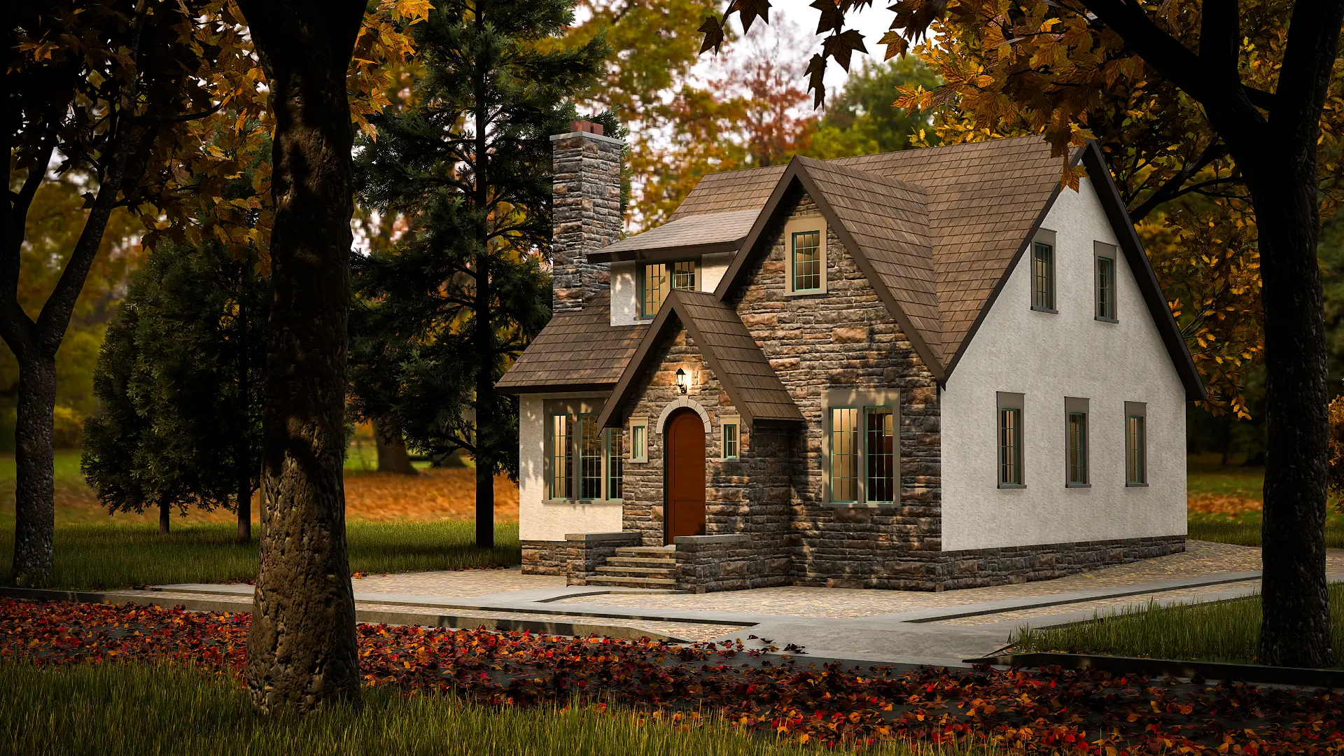 Photo-realistic 3D rendering for residential design visualization